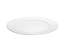 Pillivuyt Plissé plate flat Dia 24 cm White