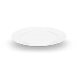 Pillivuyt Sancerre plate flat Dia 20 cm White