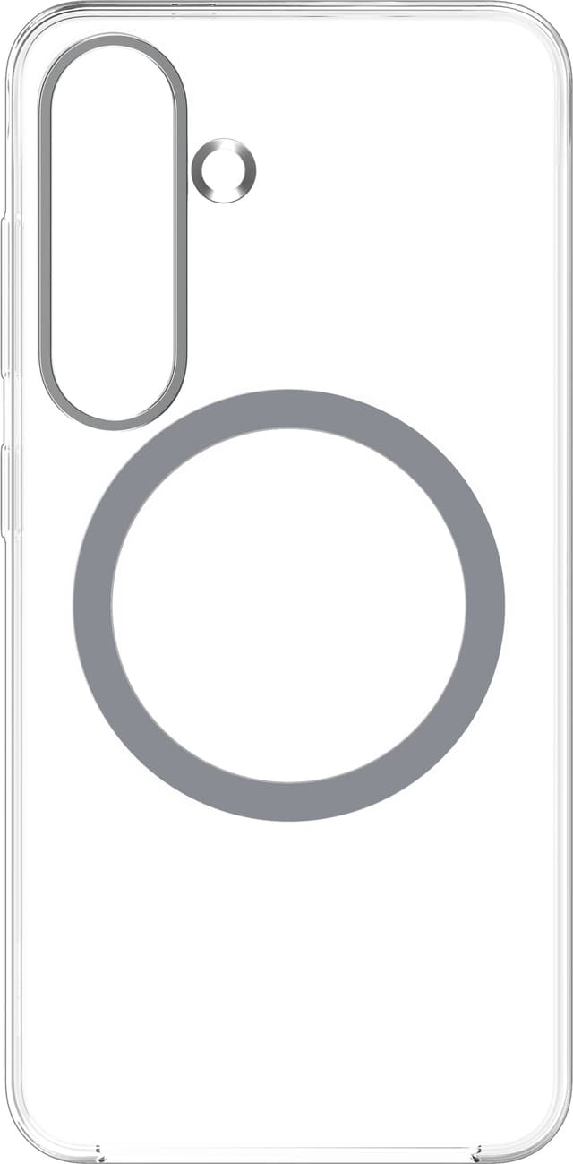 Samsung Galaxy S25 Clear magnetisk etui (gennemsigtig)