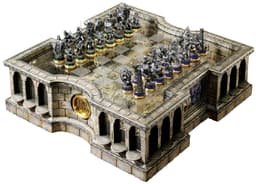 Noble Collection Lord of the Rings schackspel (metallpjäser)