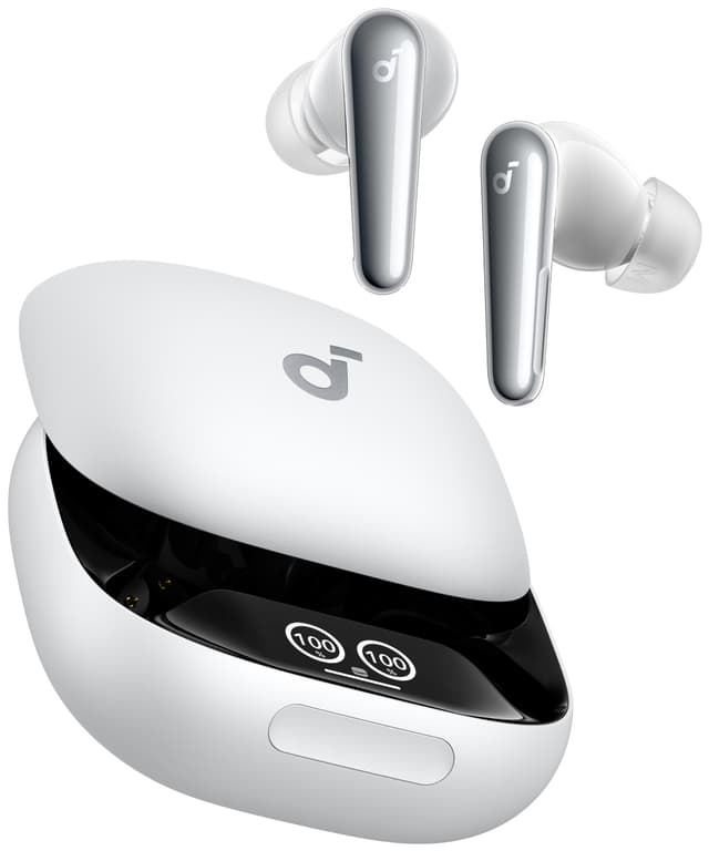 Soundcore Liberty 4 Pro helt trådløse in-ear hodetelefoner (hvit)