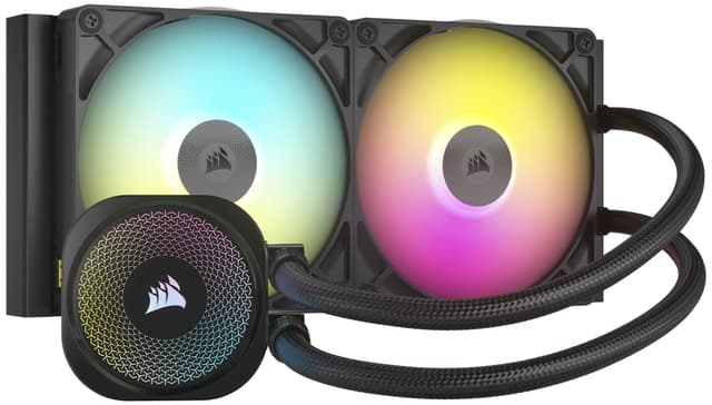Corsair iCUE LINK TITAN 280mm RX RGB CPU vannkjøler (sort)