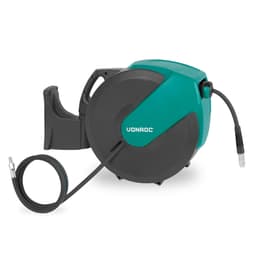 VONROC PRO Automatisk Luftslangeopruller – 30m | Universal DIN/EURO/ORION