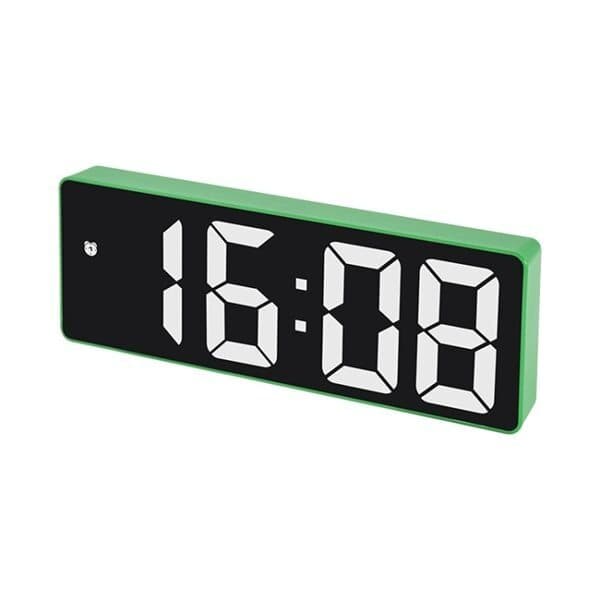 LED digital väckarklocka med justerbar ljusstyrka