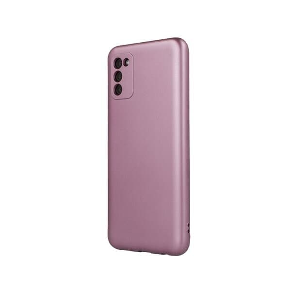 Metalliskt fodral för iPhone 13 Mini 5,4"" - rosa
