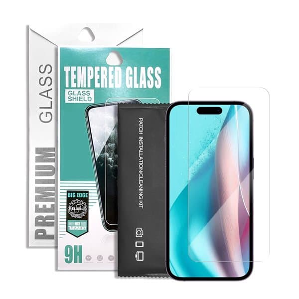 Härdat skärmskydd 2,5D med 9H hårdhet till Motorola Moto G75
