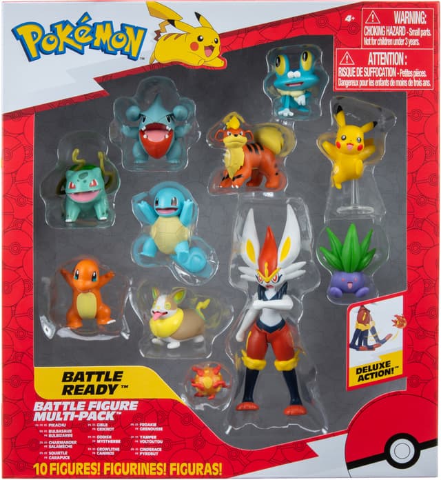 Pokemon Clip 'n' Go actionfigurs (10-pack)