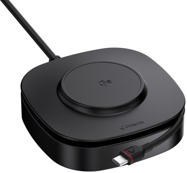 Unisynk USB-C Qi2 lader for bærbar PC