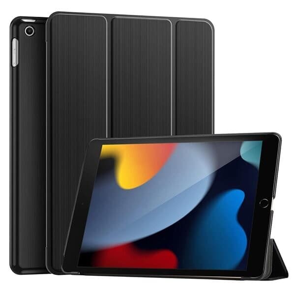 Trifold Fodral med ställ till iPad 10,2"" Gen 7 / 8 / 9 - Svart