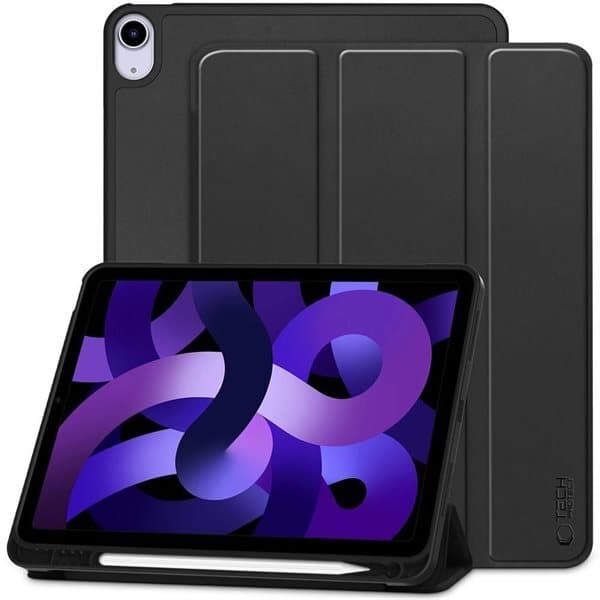 Tech-Protect Fodral med pennfack till iPad Air 10.9"" 2020-2022 / 11"" 2024 - Svart