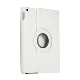 Apple iPad 10.2 2021/2020/2019 Litchi Texture -teline - Valkoinen