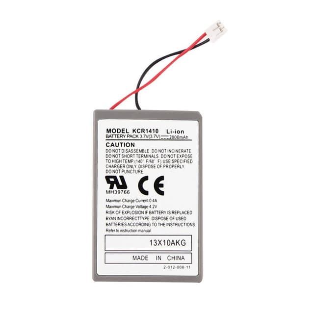 2000mAh genopladeligt batteri til Sony Playstation PS4 - controller