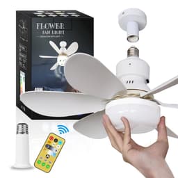 30W takvifte E27 lampe 3 fargetemperaturlys med fjernkontroll