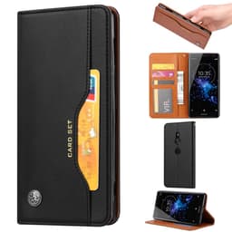 Sony Xperia XZ2 Plånboksfodral - Svart