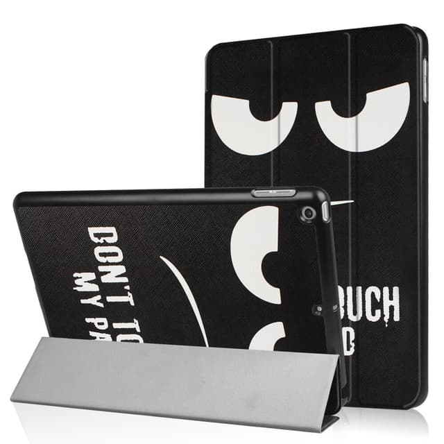 iPad 9.7"" (2017) Slim fit tri-fold fodral - Do Not Touch My Pad