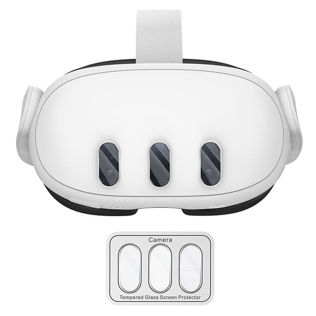 Oculus Meta Quest 3 VR WOLMTT Lens Protector härdat glas film