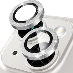 Kameralinse til iPhone 15/15 Plus Glitter