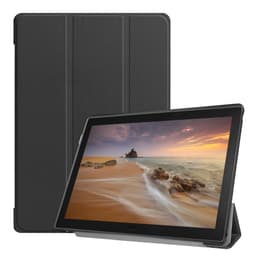 Tri - fold Taske til Lenovo Tab E10 - Sort
