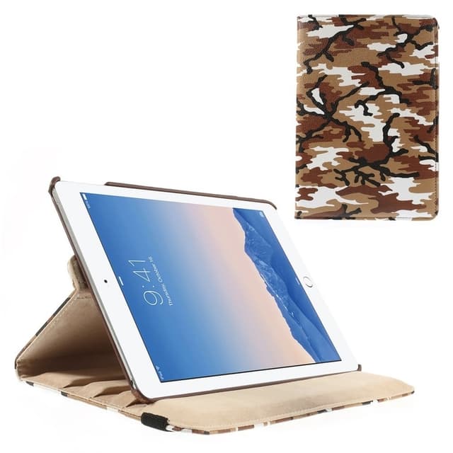 Deksel iPad Air/Ipad 5, 360 rotasjon kamuflasje