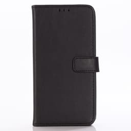 Crazy Horse Texture Retro Flip Taske til LG G8 ThinQ - Sort