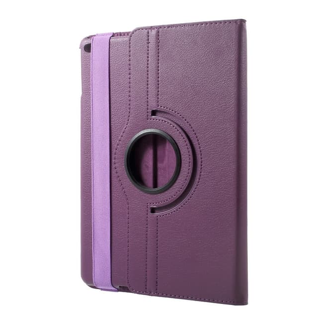 360 asteen pyörivä kotelo iPad 9.7: lle (2018)/9.7 (2017) /Air 2/Air - violetti
