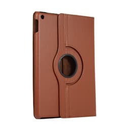 Apple iPad 10.2 2021/2020/2019 Litchi Texture -tablettikotelo - Ruskea