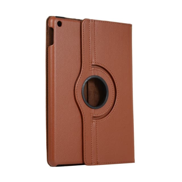 Apple iPad 10.2 2021/2020/2019 Litchi Texture -tablettikotelo - Ruskea