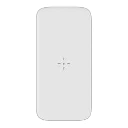Bärbar laddare Powerbank 10000mAh QI 15W PD 20W / QC 22.5W - Vit