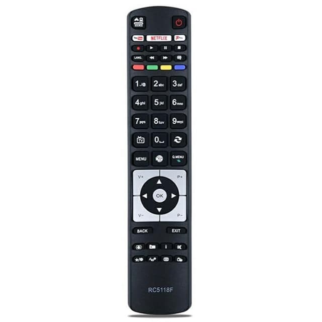 Erstatning av fjernkontroll for RC5118F For Hitachi TV