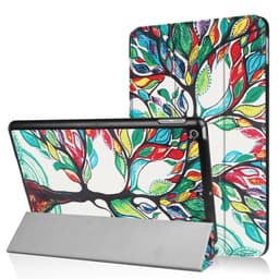 iPad 9.7"" (2017/2018) Slim fit trefoldet etui - Farvet træ