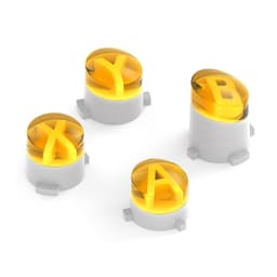 Til Xbox One S One Elite Controller ABXY erstatningsknapper - Gul