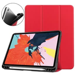 Apple iPad Air (2020) (2022) Slim Fit Trifoldbart deksel - Rød