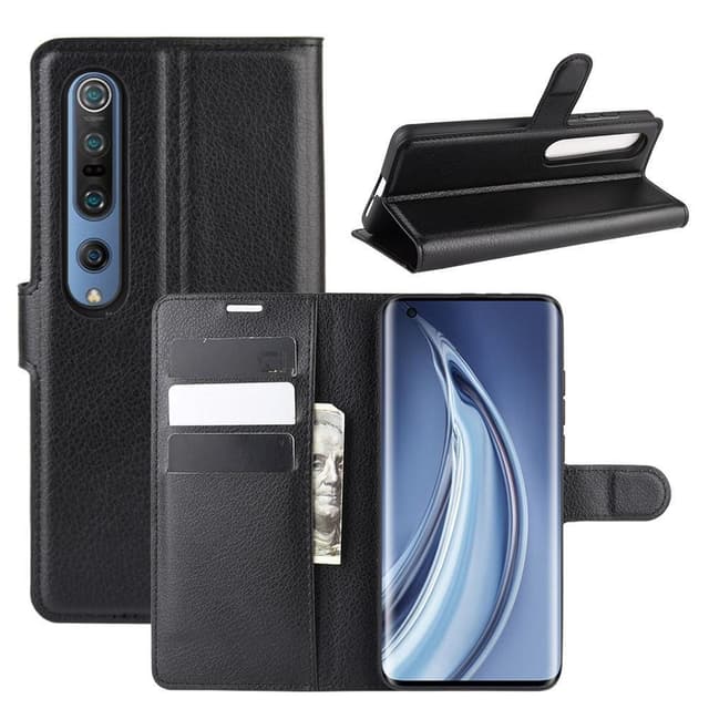 Litchi tegnebogstaske til Xiaomi Mi 10/Mi 10 Pro