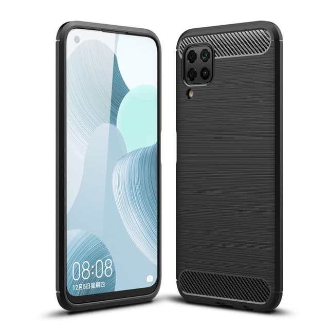 Kulfiberstruktur TPU-bagskal til Huawei P40 Lite