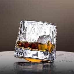 Roterande Whiskyglas / tumblerglas 360 graders