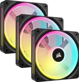 Corsair iCUE LINK QX120 RGB 120mm PWM-blæser startsæt(3-pakke)