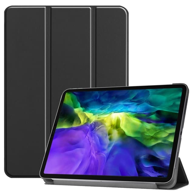 PU-nahkainen kolminkertainen teline älykotelo iPad Pro 11"" - musta