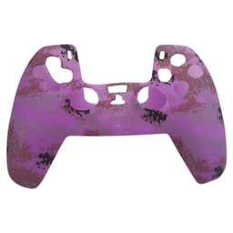 Playstation 5/ PS5 Silikondeksel - Mønster Lilla