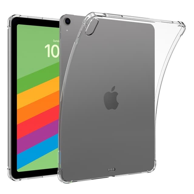 För iPad Air 13 (2024) Transparent Surfplattfodral TPU Baksidesskydd