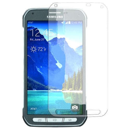 Samsung Galaxy S5 Active SM-G870 Skärmskydd x2 med putsduk