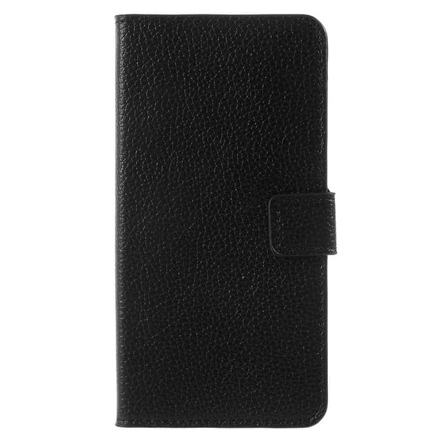 Huawei Mate 10 Plånboksfodral Litchi - Svart
