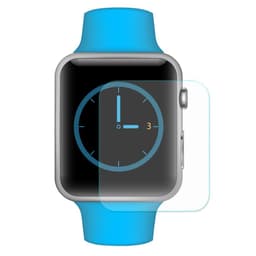 2 stk HAT PRINCE Apple Watch Series 3/2/1 42mm hærdet glass 0,2 mm