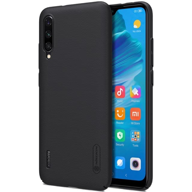 NILLKIN Frostet Hårdt Plastiketui til Xiaomi Mi A3 - Sort