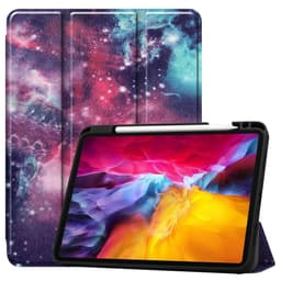 iPad Pro 11 2021 kolminkertainen jalustan tablettikotelon kansi - Avaruus