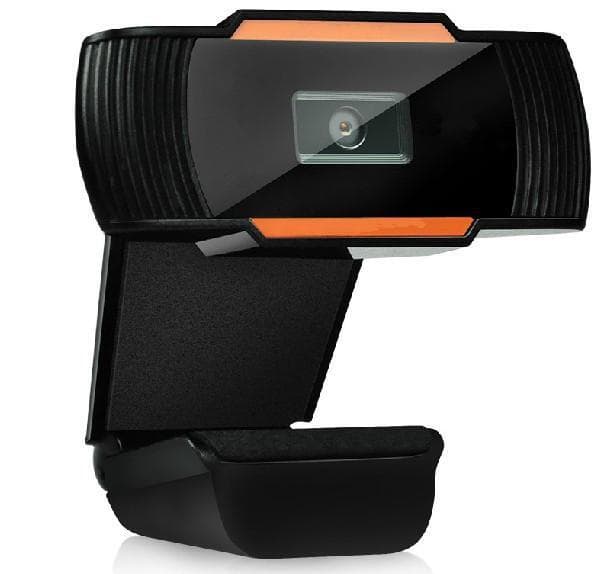 12MP Pixels HD 360 Webkamera USB PC Bærbar Kamera Svart