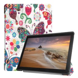 Trifoldbart cover til Lenovo Tab E10 - Butterfly