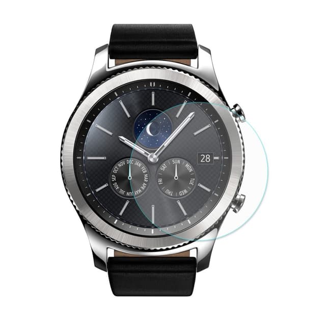 2 stk HAT PRINCE Samsung Gear S3 Classic/Frontier herdet glass 0.2mm