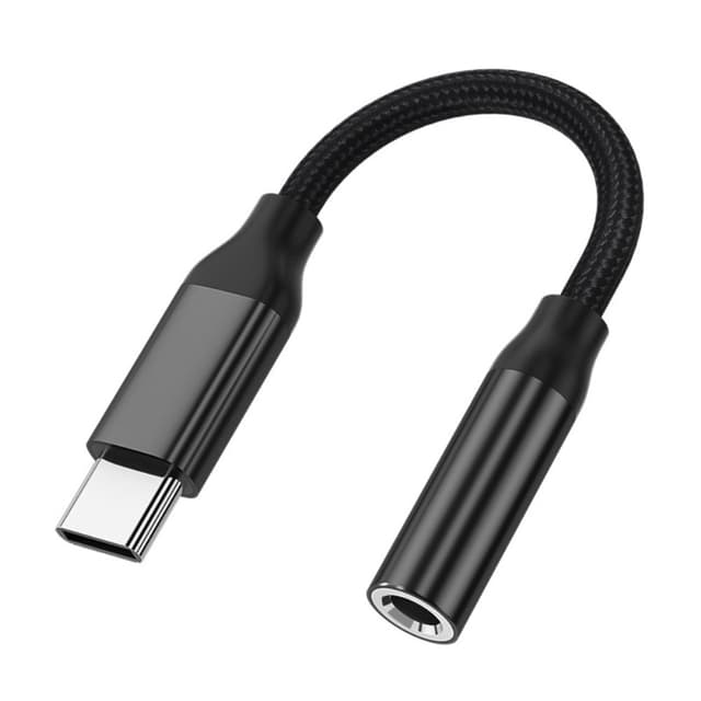 för t.ex iPhone 15 USB-C hane till 3,5mm hona AUX hörlursadapter