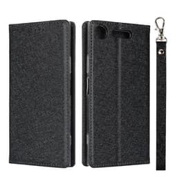 Sony Xperia XZ1 Plånboksfodral Fodral Silk Skin med rem