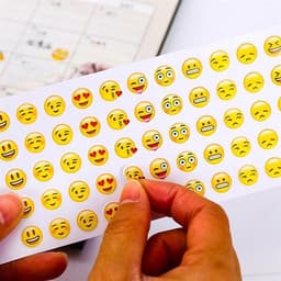 Emoji klistermärken – 660 stickers i olika uttryck